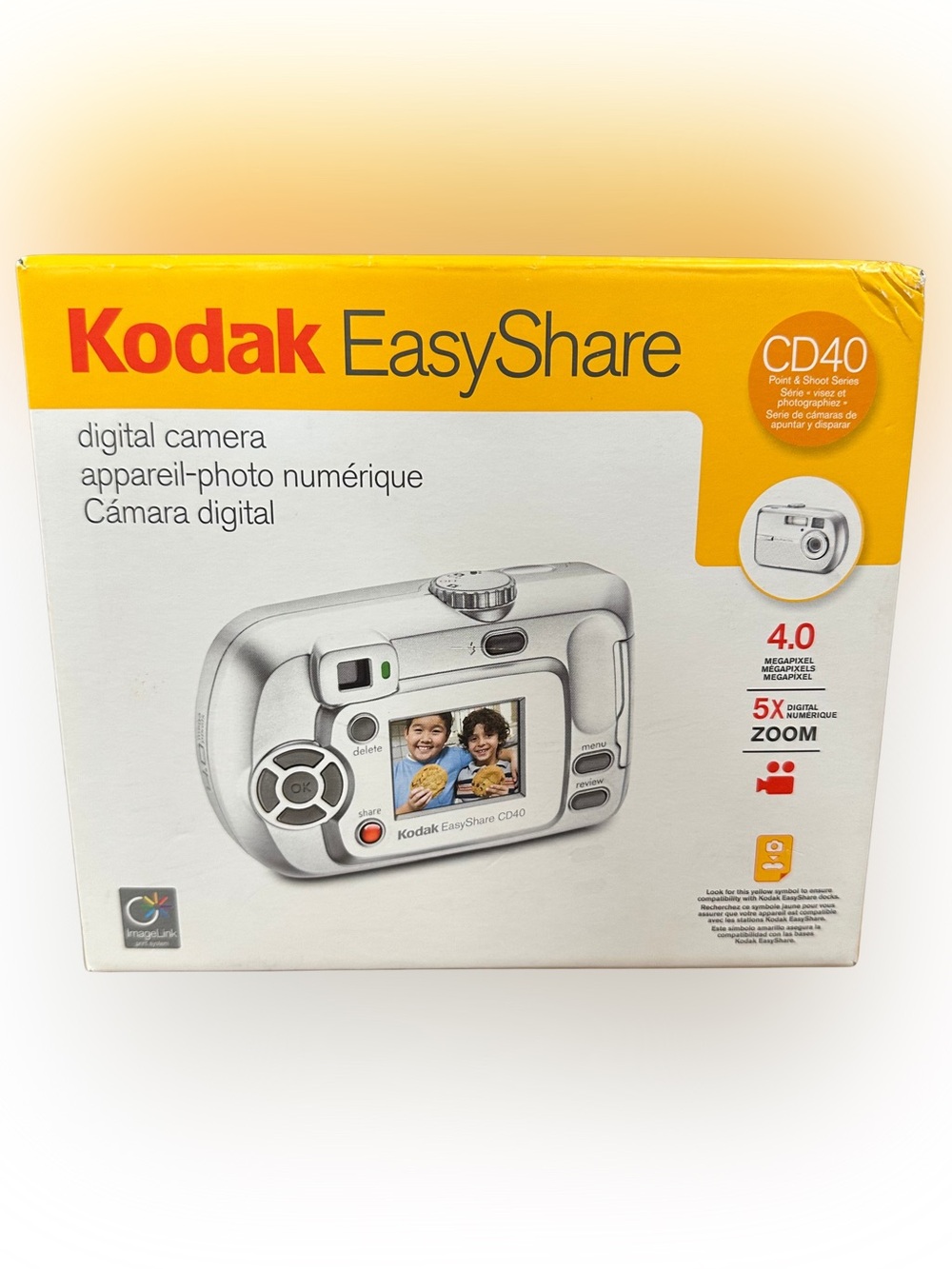 Kodak EasyShare C340 Digital Camera Silver Vintage BRAND NEW